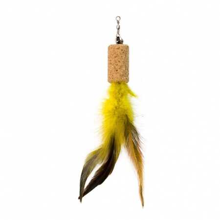 EASTLAND - Eastland Tüylü Çıngıraklı Mantar Kedi Oyuncağı 4x2.2cm