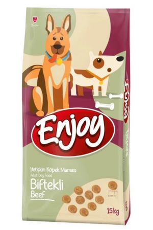 ENJOY - Enjoy Biftekli Yetişkin Köpek Maması 15kg