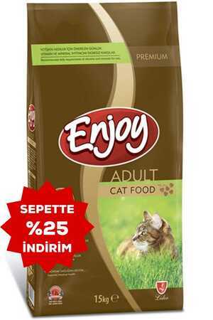 Enjoy Tavuklu Yetiskin Kedi Mamasi 15 kg