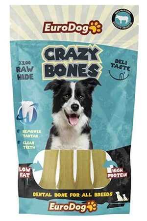 EURODOG - EuroDog Crazy Bones Press Köpek Kemik Ödül Maması 100gr