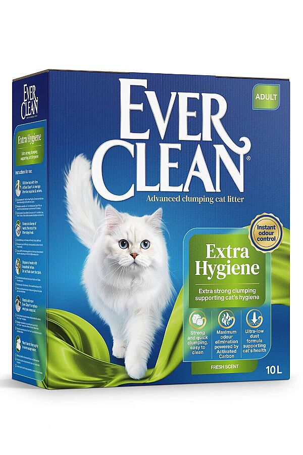 Ever Clean Ekstra Hijyen Kokulu Güçlü Topaklanan Kokusuz Kedi Kumu 10lt - 1