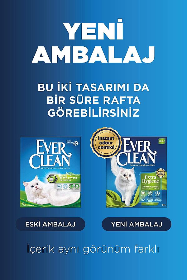 Ever Clean Ekstra Hijyen Kokulu Güçlü Topaklanan Kokusuz Kedi Kumu 10lt - 3