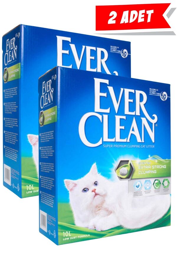 Ever Clean Extra Güçlü ve Kokulu Kedi Kumu 2x10lt