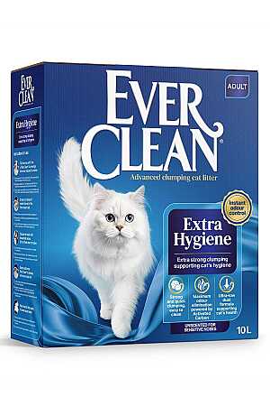 Ever Clean Ekstra Hijyen Güçlü Topaklanan Kokusuz Kedi Kumu 10lt