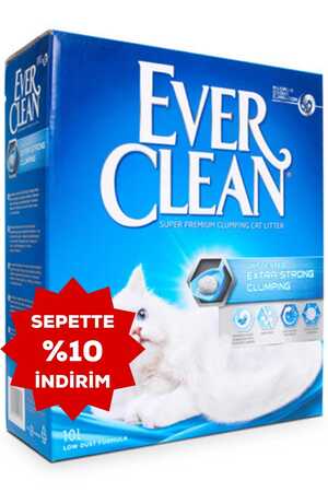 Ever Clean Ekstra Strong Clumping Güçlü Topaklanan Kokusuz Kedi Kumu 10lt