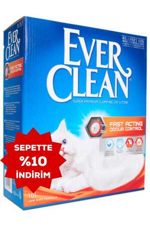 Ever Clean Fast Acting Doğal Bitki Özlü Hızlı Topaklanan Kedi Kumu 10lt