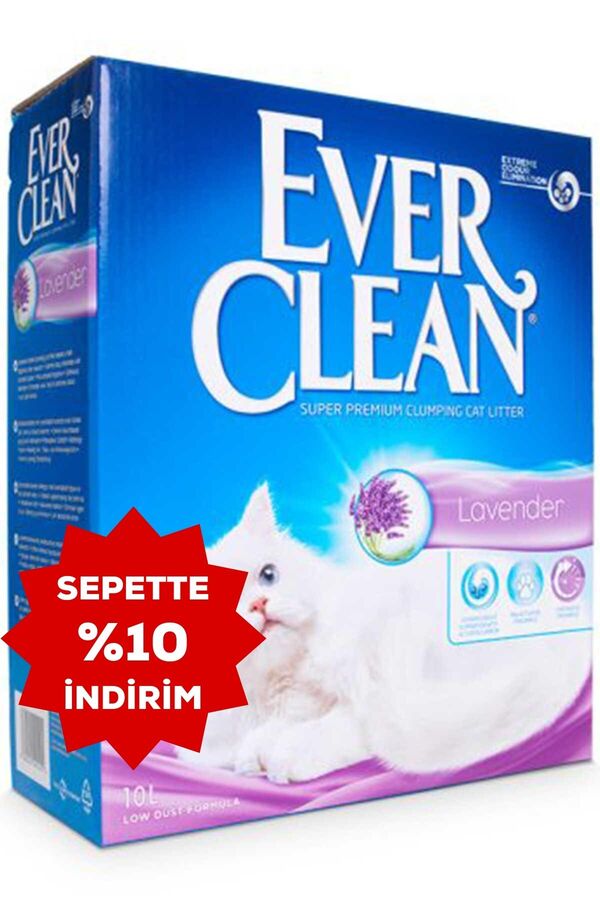 Ever Clean Lavender Lavanta Kokulu Kedi Kumu 10lt