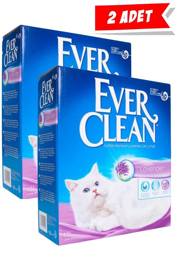 Ever Clean Lavender Lavanta Kokulu Kedi Kumu 2x10lt