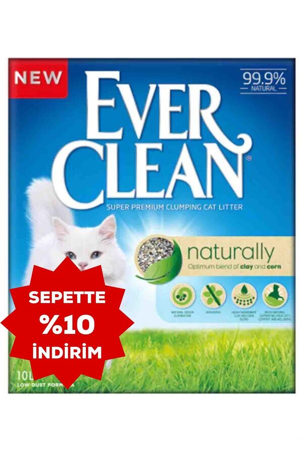 Ever Clean Naturally Kedi Kumu 10lt