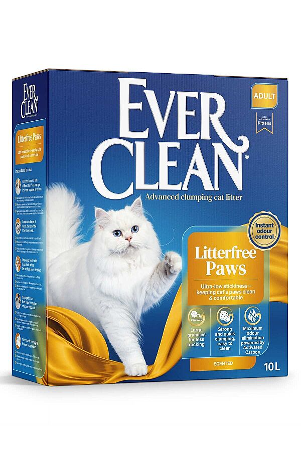 Ever Clean LitterFree Paws Patiye Yapışmayan ve İz Bırakmayan Kedi Kumu 10lt - 1