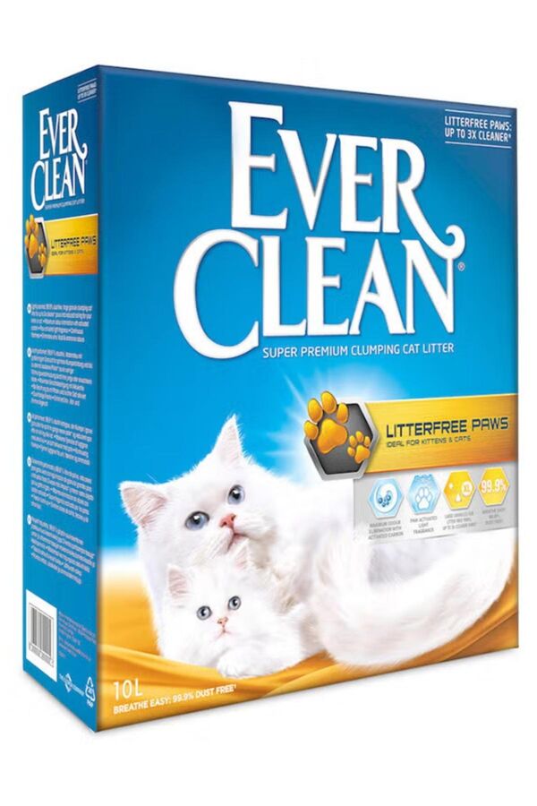 Ever Clean LitterFree Paws Patiye Yapışmayan ve İz Bırakmayan Kedi Kumu 10lt