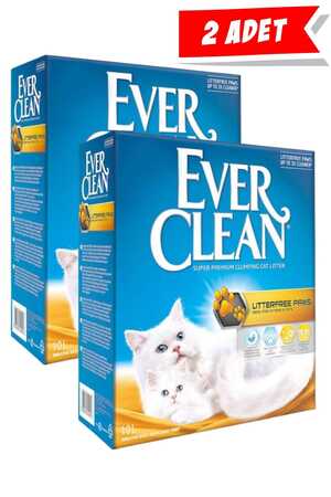 EVER CLEAN - Ever Clean LitterFree Paws Patiye Yapışmayan ve İz Bırakmayan Kedi Kumu 2x10lt