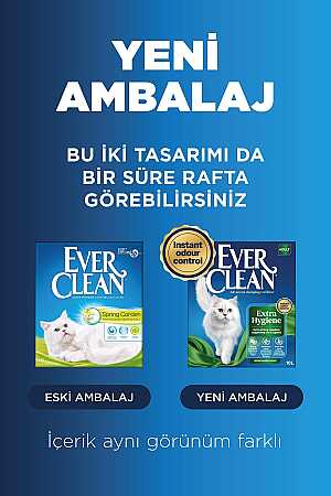 Ever Clean Ekstra Hijyen Spring Garden Çiçek Kokulu Topaklanan Kedi Kumu 10lt - 3