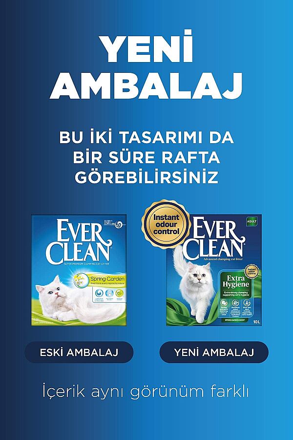 Ever Clean Ekstra Hijyen Spring Garden Çiçek Kokulu Topaklanan Kedi Kumu 10lt - 3
