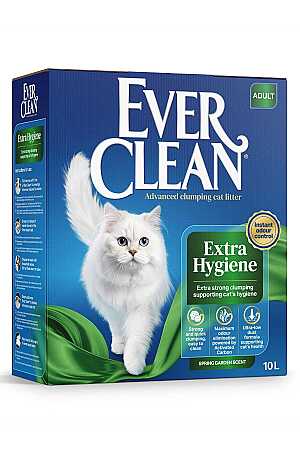 Ever Clean Ekstra Hijyen Spring Garden Çiçek Kokulu Topaklanan Kedi Kumu 10lt