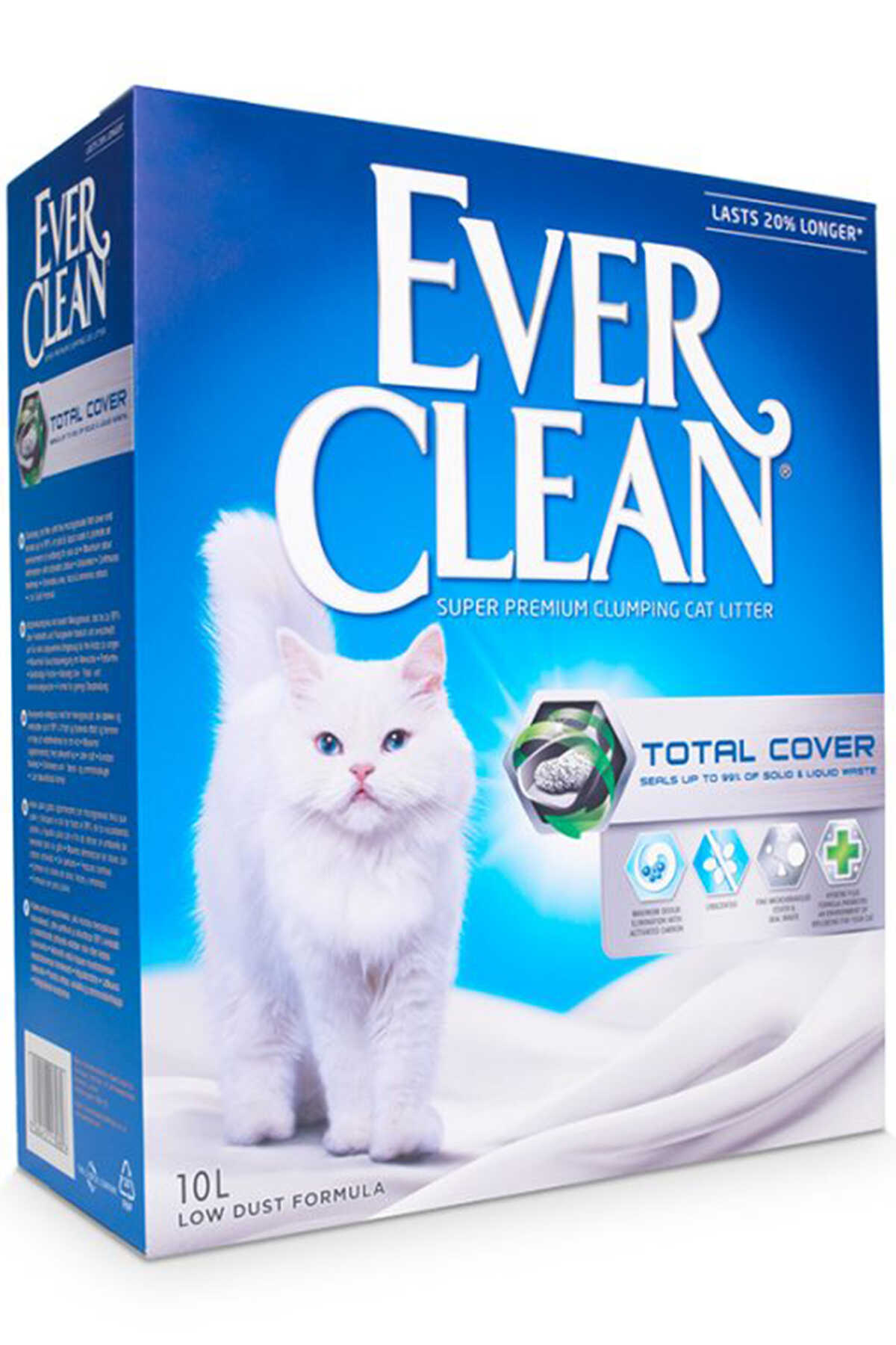 Ever Clean Total Cover Koku Önleyici Kedi Kumu 10lt Ever Clean Total Cover Koku Önleyici Kedi Kumu 10lt
