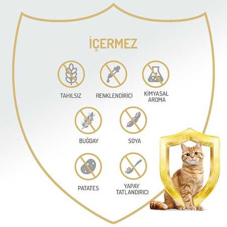 Felicia Tahılsız Biftekli Yetişkin Kedi Konservesi 400gr - 4