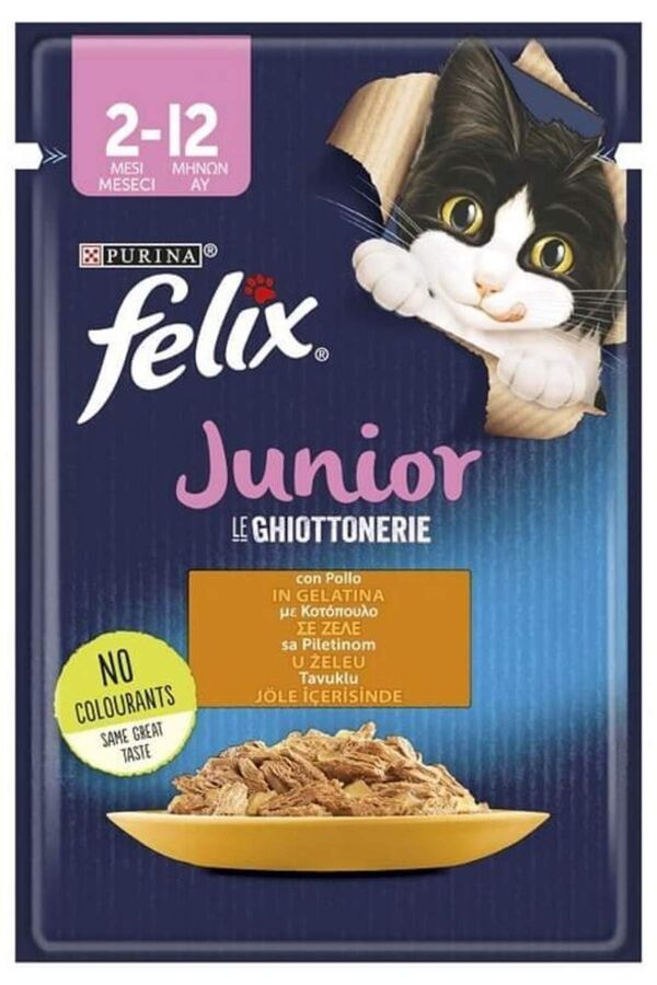 Felix Tavuk Etli Yavru Kedi Konservesi 85gr