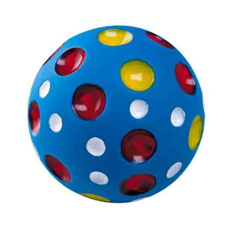 FERPLAST - Ferplast Pa 6010 Vinil Delikli Top Köpek Oyuncağı Small 6cm