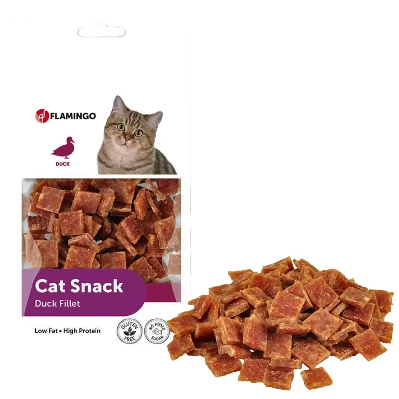 FLAMINGO - Flamingo Cat Snack Duck Ördekli Kedi Ödülü 50gr FLAMINGO - Flamingo Cat Snack Duck Ördekli Kedi Ödülü 50gr