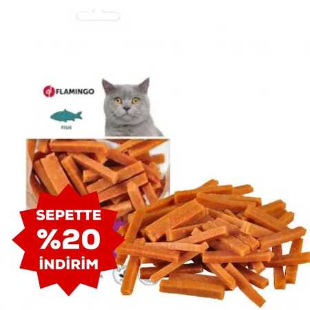 Flamingo Cat Snack Fish Ton Balıklı Kedi Ödülü 50gr - Thumbnail