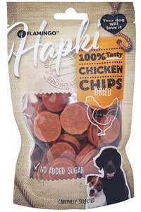 FLAMINGO - Flamingo Hapki Chicken Chips Tavuklu Cips Köpek Ödülü 85gr FLAMINGO - Flamingo Hapki Chicken Chips Tavuklu Cips Köpek Ödülü 85gr