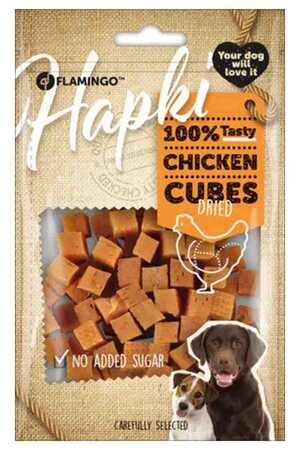 FLAMINGO - Flamingo Chicken Cubes Tavuklu Köpek Ödül Maması 85gr FLAMINGO - Flamingo Chicken Cubes Tavuklu Köpek Ödül Maması 85gr