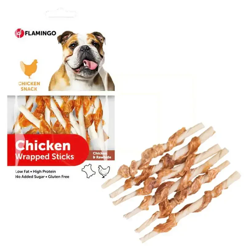 FLAMINGO -  Flamingo Tavuk Sargılı Çubuk Köpek Ödülü 65gr FLAMINGO -  Flamingo Tavuk Sargılı Çubuk Köpek Ödülü 65gr