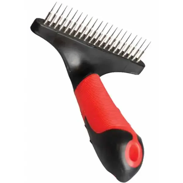 FLAMINGO - Flamingo Dişli Tırmık Büyük Irk Köpek Tarağı Döner 16cm