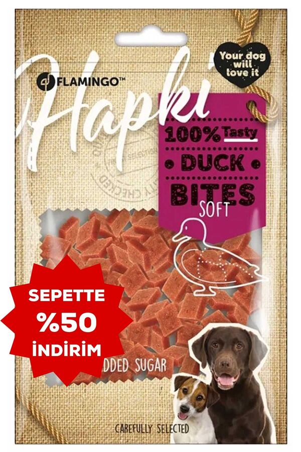 Flamingo Hapki Duck Snack Ördekli Yumuşak Köpek Ödülü 85gr