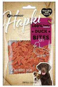 FLAMINGO - Flamingo Hapki Duck Snack Ördekli Yumuşak Köpek Ödülü 85gr FLAMINGO - Flamingo Hapki Duck Snack Ördekli Yumuşak Köpek Ödülü 85gr