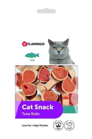 FLAMINGO - Flamingo Hapki Sushi Roll Tuna Balıklı Kedi Ödül Maması 50gr FLAMINGO - Flamingo Hapki Sushi Roll Tuna Balıklı Kedi Ödül Maması 50gr