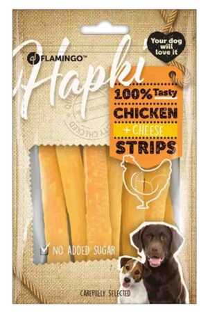 FLAMINGO - Flamingo Hapki Peynirli Şerit Şeklinde Köpek Ödül Maması 85gr FLAMINGO - Flamingo Hapki Peynirli Şerit Şeklinde Köpek Ödül Maması 85gr
