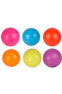 FLAMINGO - Flamingo Lastik Sert Top Köpek Oyuncagı 9Cm