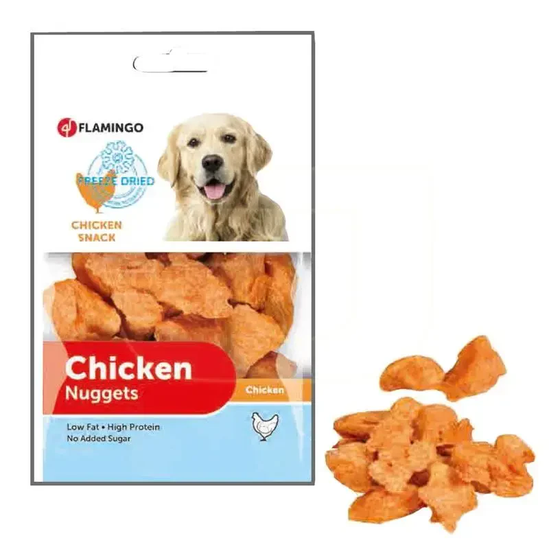 FLAMINGO - Flamingo Nuggets Dondurulmuş Tavuk Köpek Ödülü 70gr