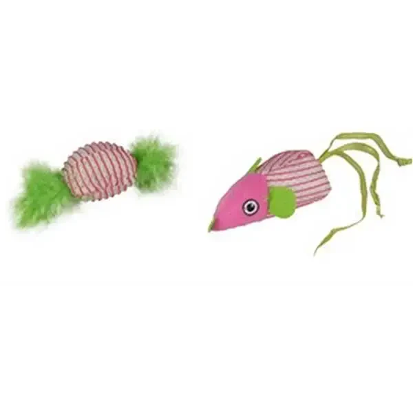 FLAMINGO - Flamingo Peluş İkili Kedi Oyuncağı FLAMINGO - Flamingo Peluş İkili Kedi Oyuncağı