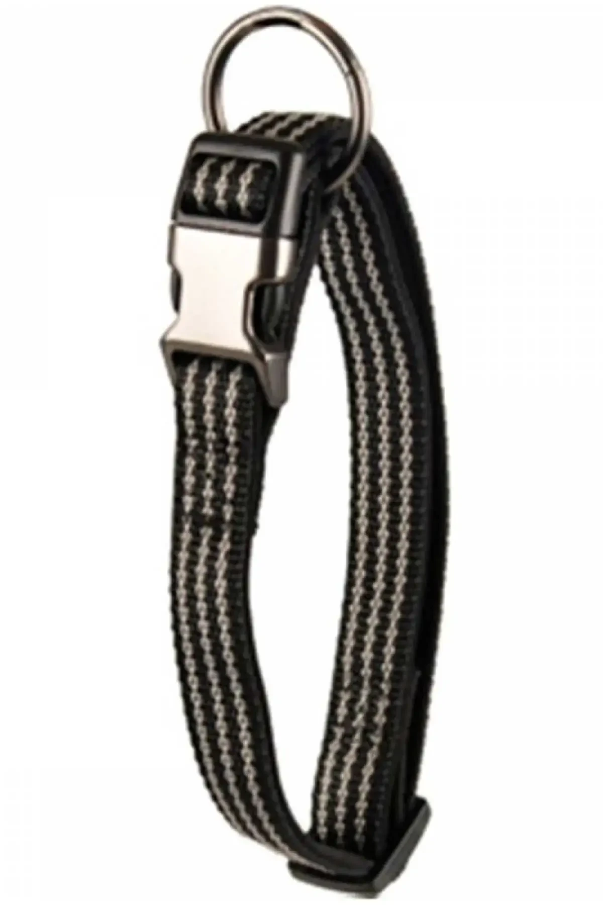 Flamingo Rover Köpek Boyun Tasması 40-55cm Siyah