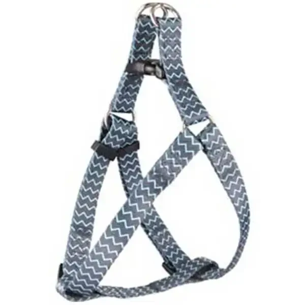 FLAMINGO - Flamingo Sinam Üçgen Köpek Göğüs Tasması 35-50cm 15mm Yeşil&Gri