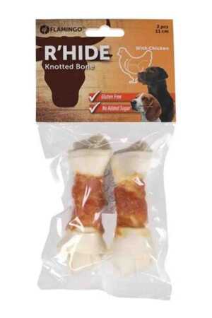 FLAMINGO - Flamingo Tavuk Parçacıklı Düğümlü Deri Köpek Ödül Kemiği 70gr  FLAMINGO - Flamingo Tavuk Parçacıklı Düğümlü Deri Köpek Ödül Kemiği 70gr