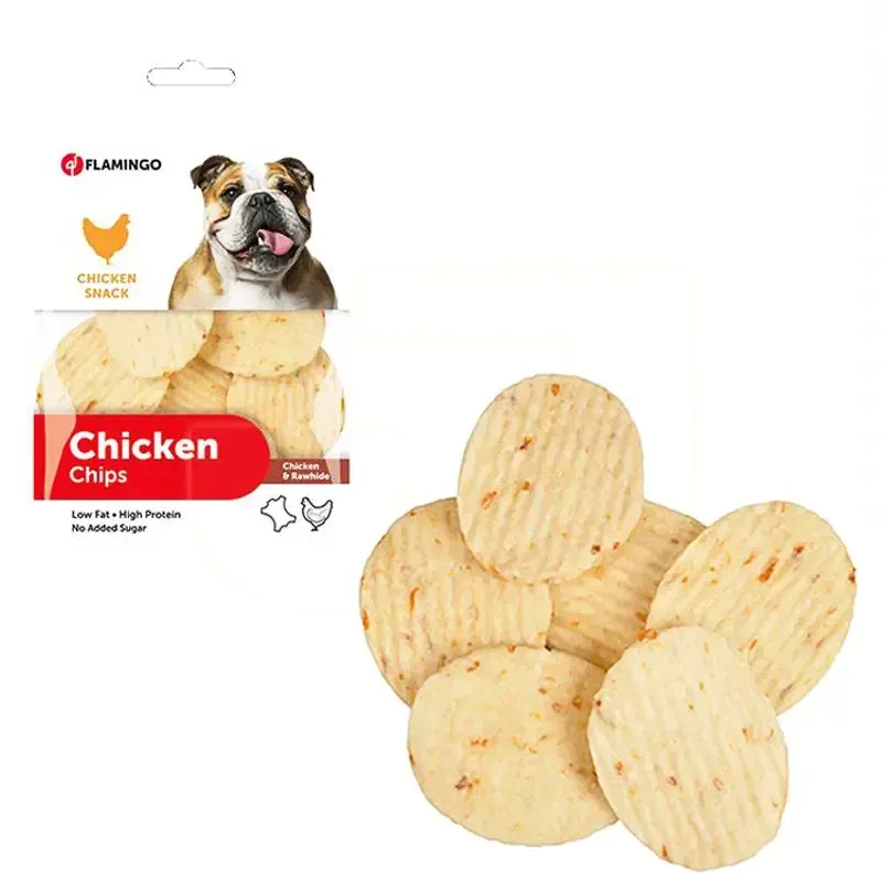 Flamingo Tavuklu Cips Köpek Ödül Maması 85gr
