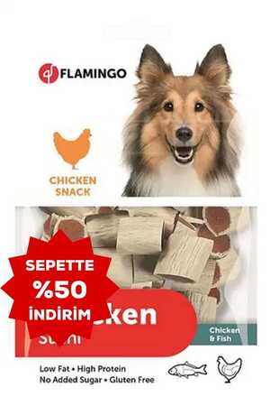 Flamingo Tavuklu Ve Balıklı Suşi Köpek Ödül Maması 85gr - Thumbnail