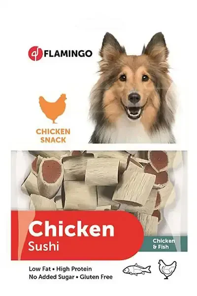 FLAMINGO - Flamingo Tavuklu Ve Balıklı Suşi Köpek Ödül Maması 85gr