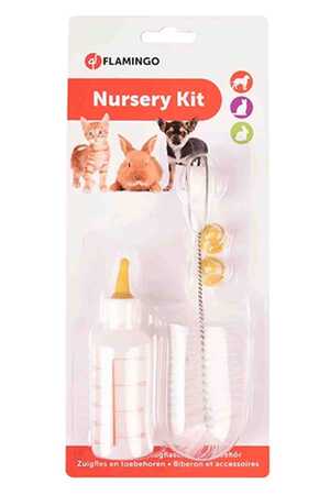 KARLIE - Flamingo Yavru Kedi Köpek Biberon Seti