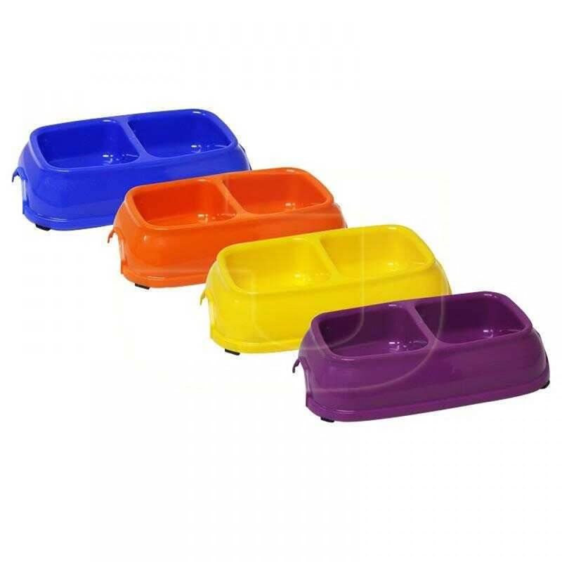 Flip Kedi ve Küçük Irk Köpekler için Plastik Mama ve Su Kabı 25cm (Karışık Renkli) Flip Kedi ve Küçük Irk Köpekler için Plastik Mama ve Su Kabı 25cm (Karışık Renkli)