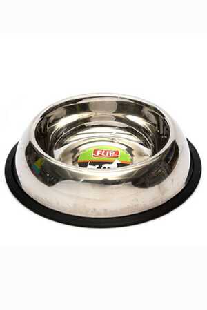 FLIP - Flip Kedi ve Köpekler İçin Kaydırmaz Tabanlı Çelik Mama Kabı 720ml