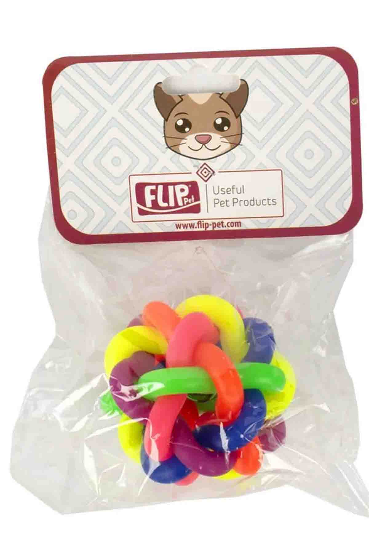 Flip Plastik Dental Gökkuşağı Top Küçük