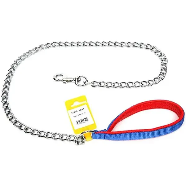 FLIP - Flip Yumuşak Tutmalı Zincir Köpek Gezdirme Tasması 5mm/120cm