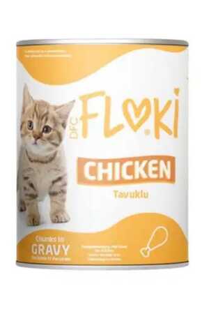FLOKİ - Floki Tavuklu Sos İçinde Yavru Kedi Konservesi 400gr