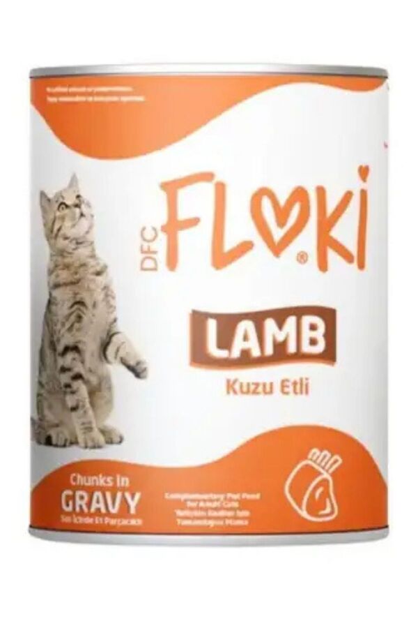 Floki Kuzulu Sos İçinde Yetişkin Kedi Konservesi 400gr