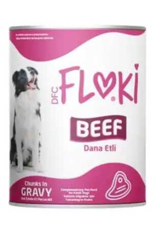 FLOKİ - Floki Dana Etli Sos İçinde Yetişkin Köpek Konservesi 400gr